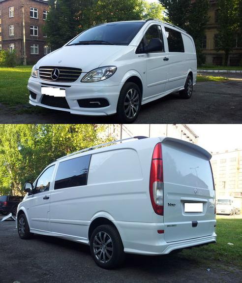 Bodykit mb vito w639